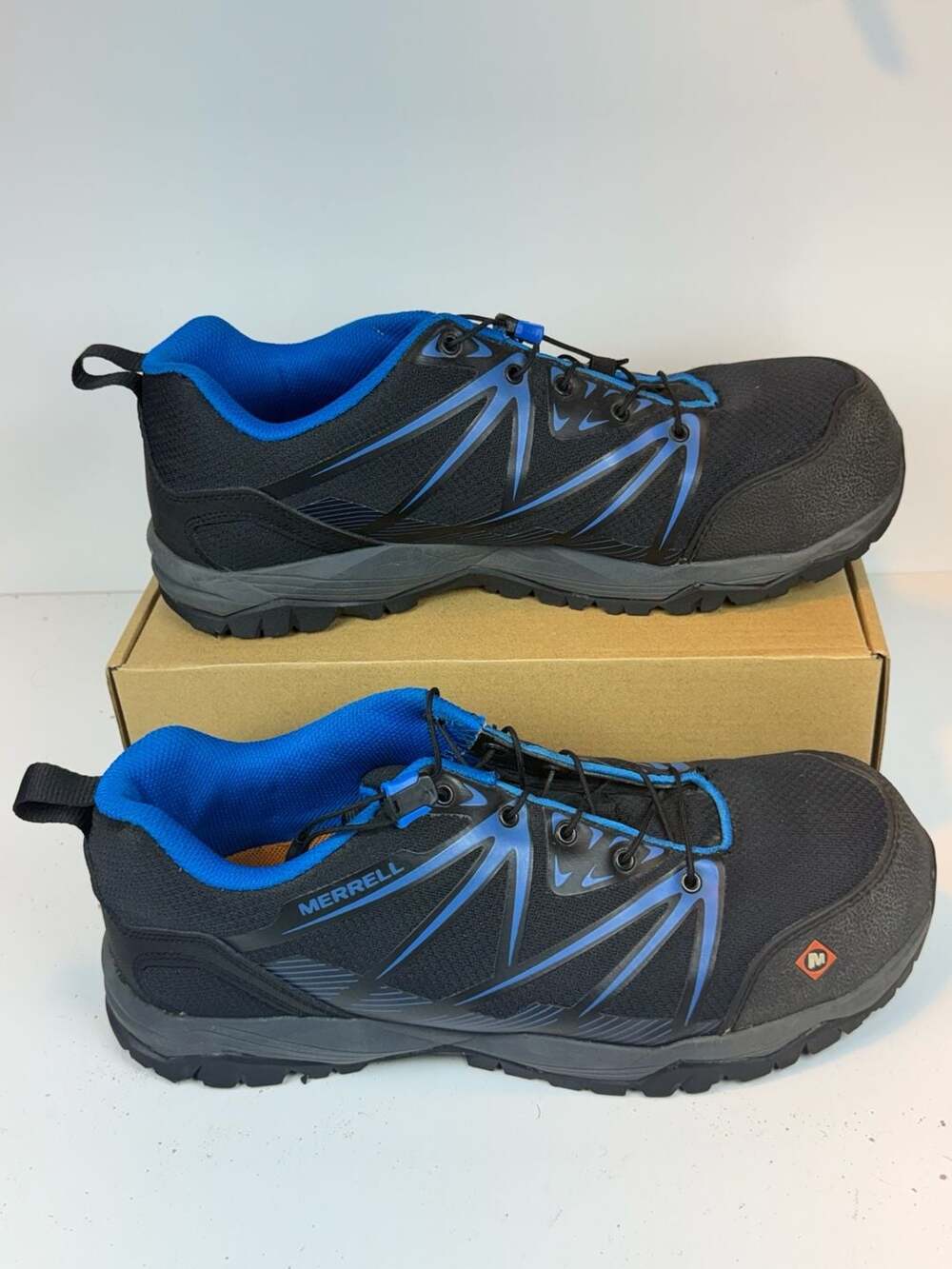 Merrell Men's J15821Fullbench Composite Toe Safety Work Shoes